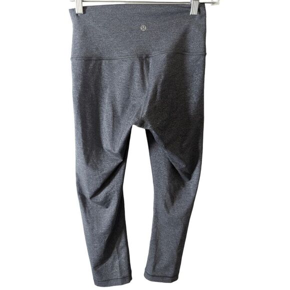 LULULEMON ATHLETICA Wunder Under Crop (Hi-Rise) 'Luxtreme 21" Size 6 - Picture 4 of 4
